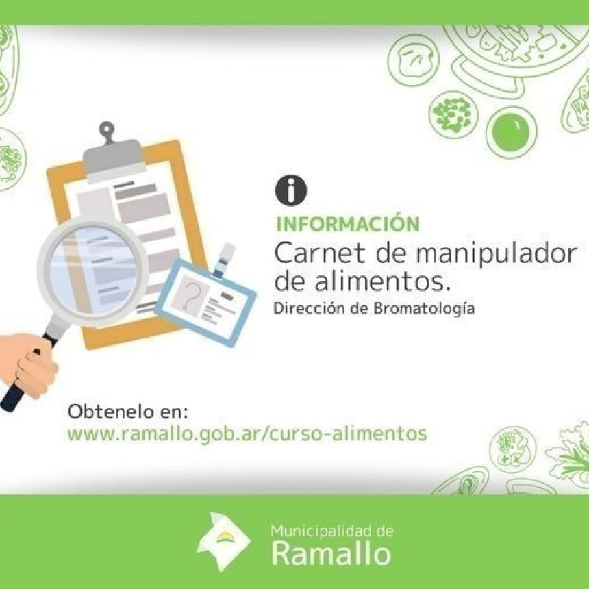 CARNET MANIPULADOR DE ALIMENTOS