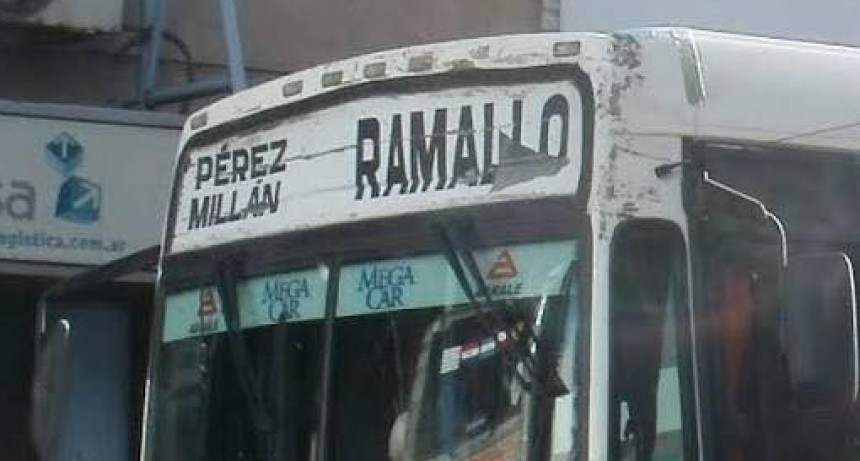 CUADRO TARIFARIO DEL COLECTIVO EN RAMALLO