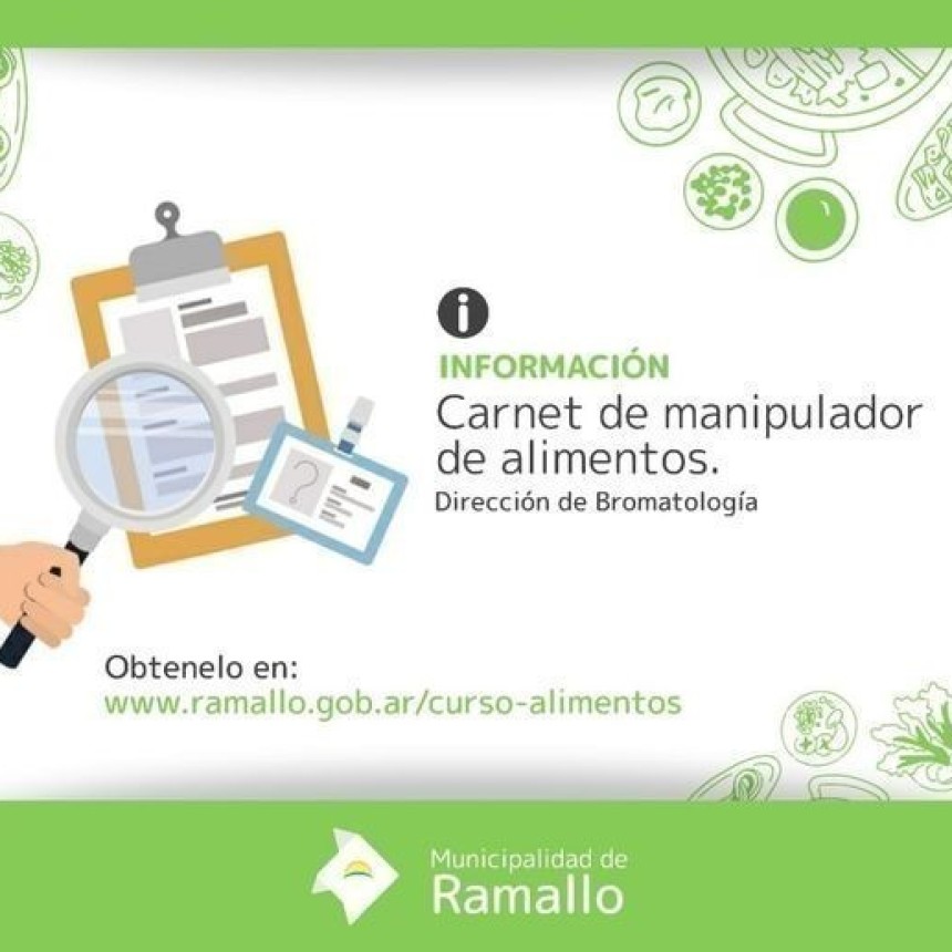 CARNET MANIPULADOR DE ALIMENTOS