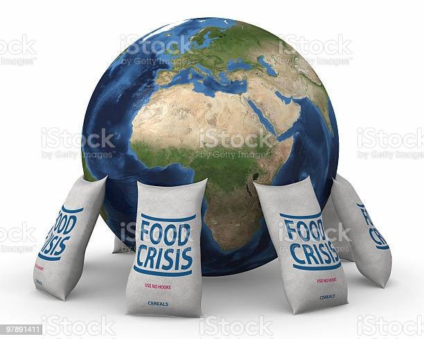 ESCASEZ DE ALIMENTOS EN EL PLANETA