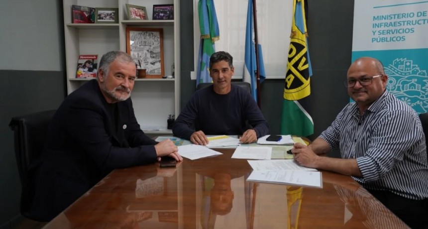 ✅MAURO POLETTI GESTIONA ANTE PROVINCIA LA REPAVIMENTACIÓN DEL CAMINO DE LA COSTA