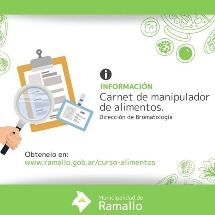CARNET DE MANIPULADOR DE ALIMENTOS